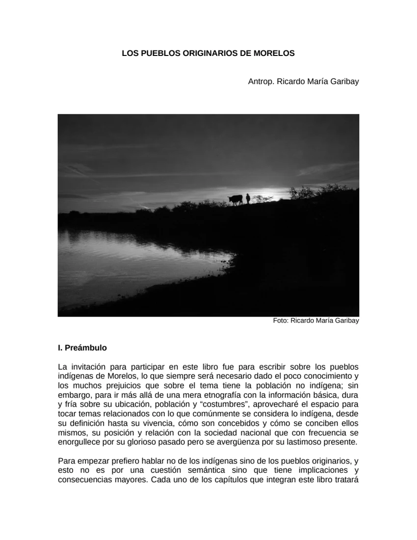 Vista previa de Los pueblos originarios de Morelos